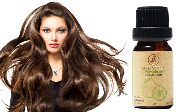 Tinh dầu bưởi giúp tóc suôn mượt tự nhiên